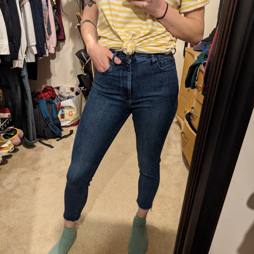 Gap High Rise Skinny Jeans